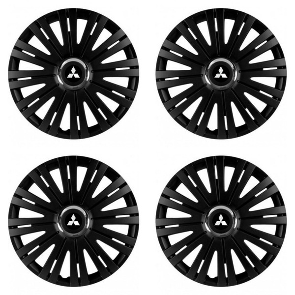 dísztárcsa Mitsubishi-hez (ezüst) 16 ACTIVE RC BLACK