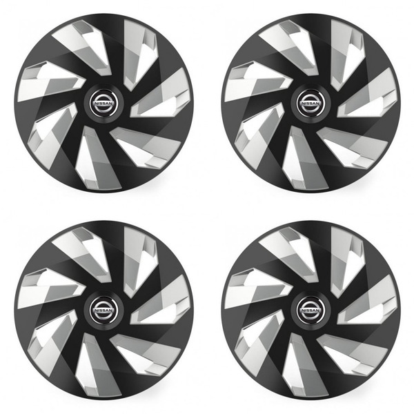 dísztárcsák a Nissan 16 Vector RC black and silver autóhoz