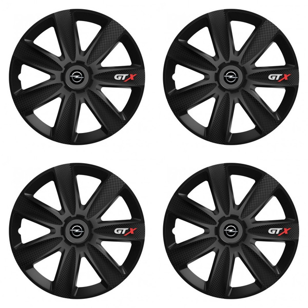 dísztárcsa Opel 14 GTX CARBON black típushoz