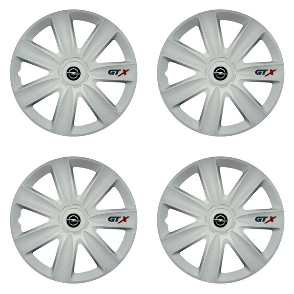 dísztárcsa Opel 17 GTX carbon white típushoz