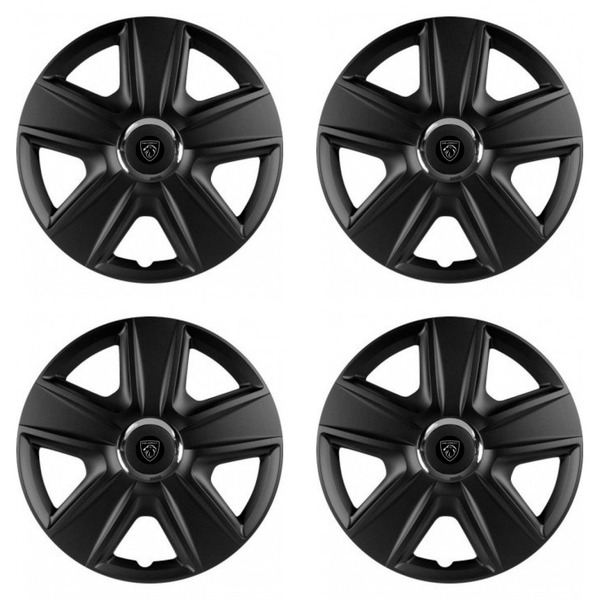 dísztárcsa Peugeot-hoz (új logó) 14 ESPRIT RC BLACK