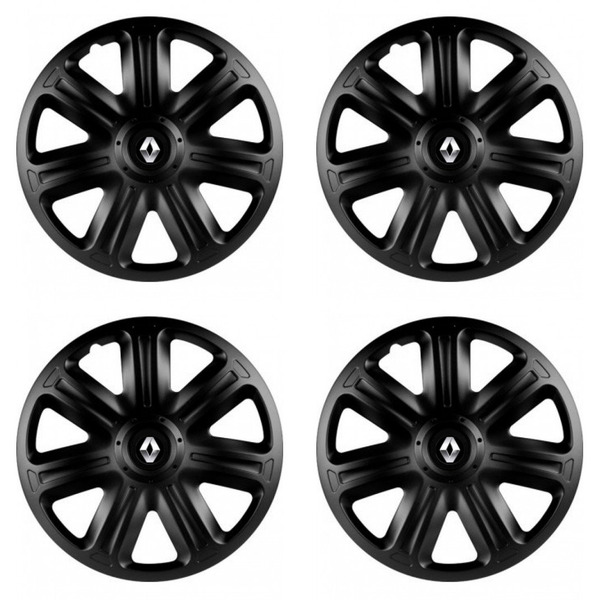 dísztárcsa Renault (régi logó) 15 COMFORT BLACK típushoz