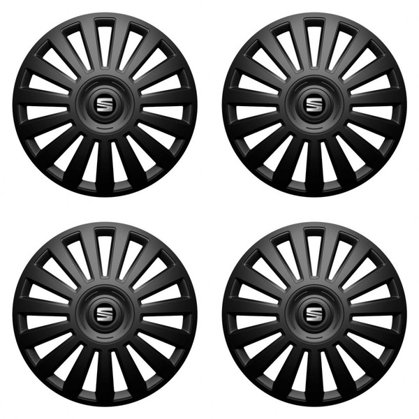 dísztárcsa Seat 15 Luxury black számára