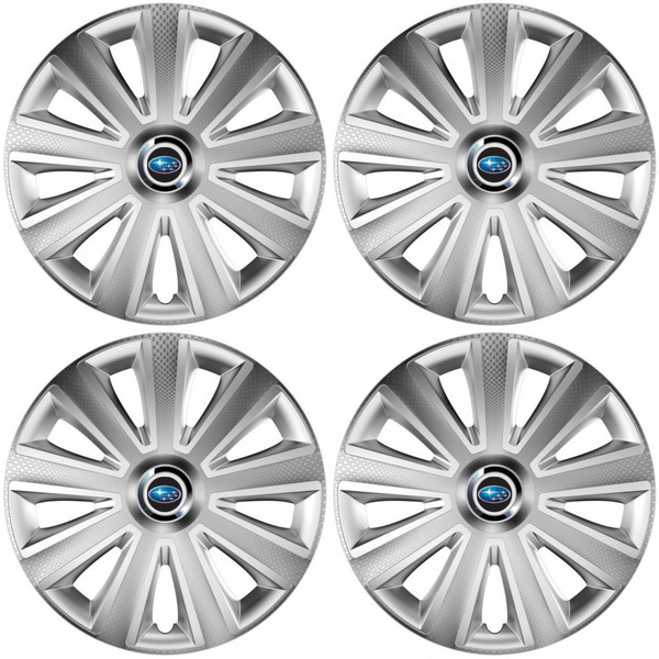 dísztárcsa Subaru 14 Aviator carbon RC silver típushoz