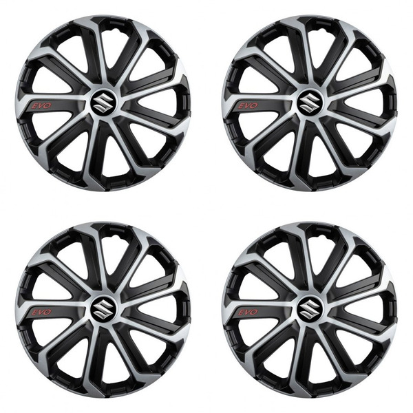 dísztárcsa Suzuki 14 Evo black&silver