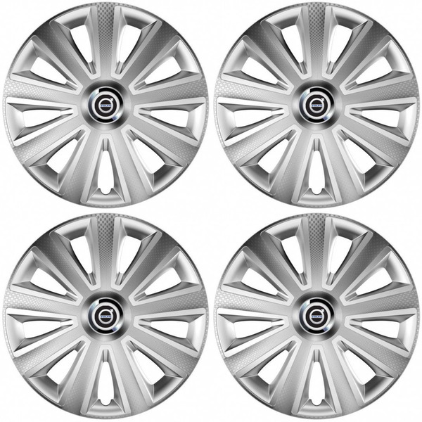 dísztárcsa Volvo (fekete) számára 16 Aviator carbon RC 16 silver