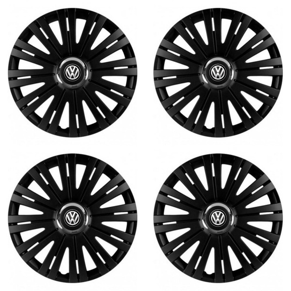 dísztárcsák VW (fekete) 16 ACTIVE RC BLACK