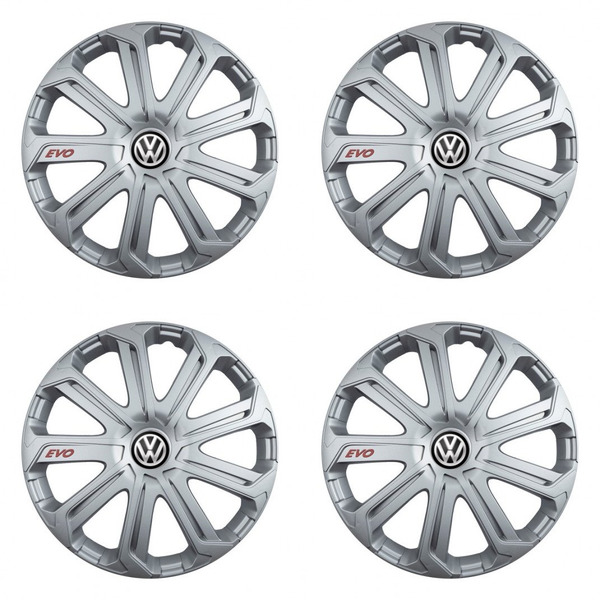 dísztárcsák VW (fekete) 15 Evo silver