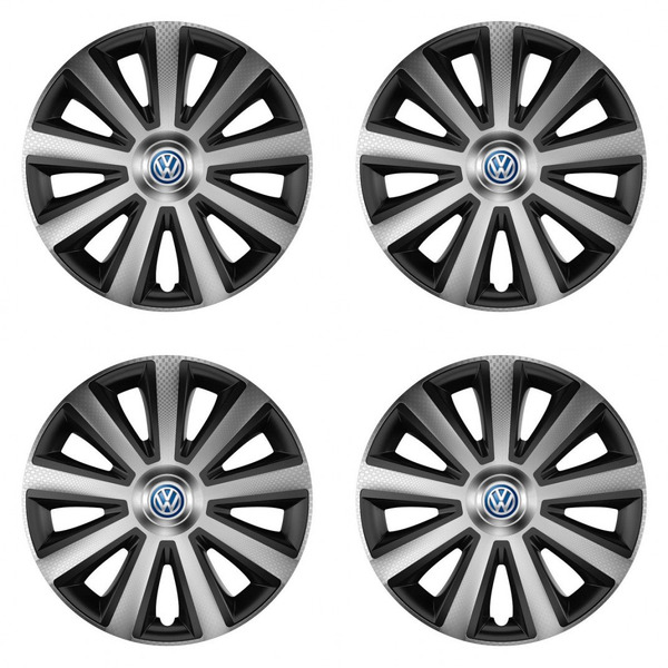 dísztárcsák VW (kék) 16 Aviator carbon silver&black