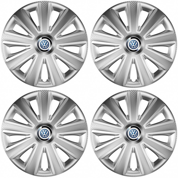 dísztárcsák VW (kék) 16 Aviator carbon RC 16 silver