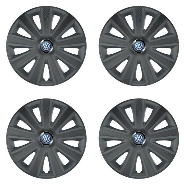 dísztárcsák VW (kék) 16 Aviator carbon RC16 grafite