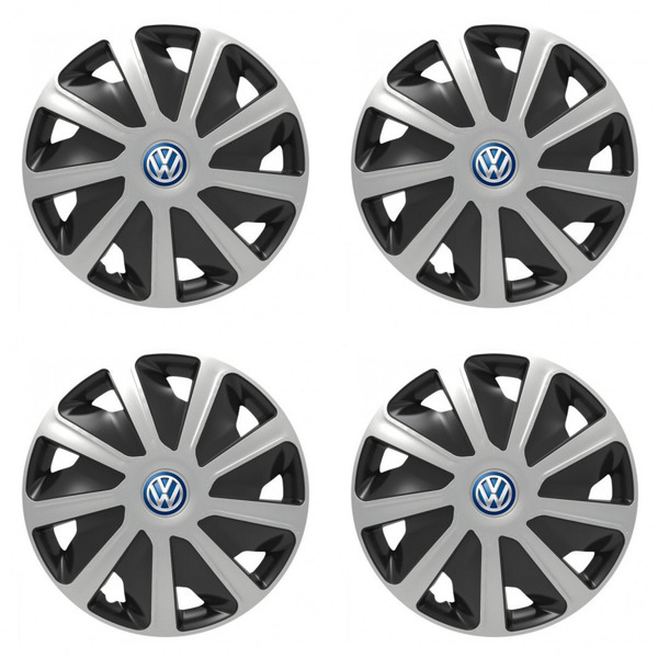 dísztárcsák VW (kék) furgonokhoz 15 Craft silver and black
