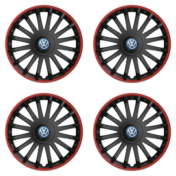 dísztárcsa VW (kék) 15 CRYSTAL RO black