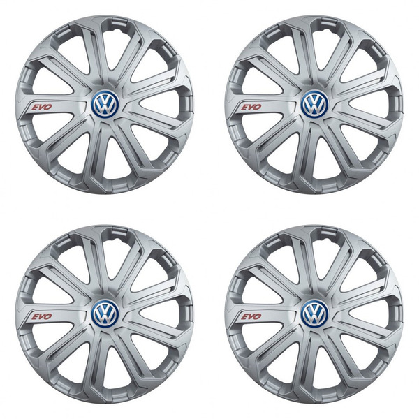 dísztárcsa VW (kék) 14 Evo silver